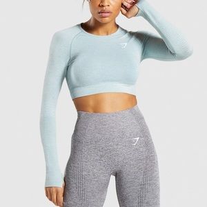 Gymshark Vital Seamless Long Sleeve Crop Top